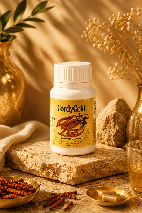 Cápsulas Cordy Gold de Gano Excel