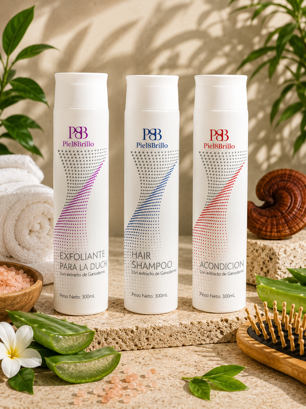 Combo Shampoo + Acondicionador + Exfoliante